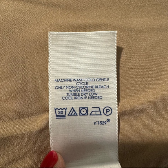 Chaps Tan and Brown Blazer Classic Plaid Design - Picture 6 of 7